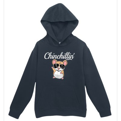 Chinchillin Funny Chinchilla Lovers Urban Pullover Hoodie