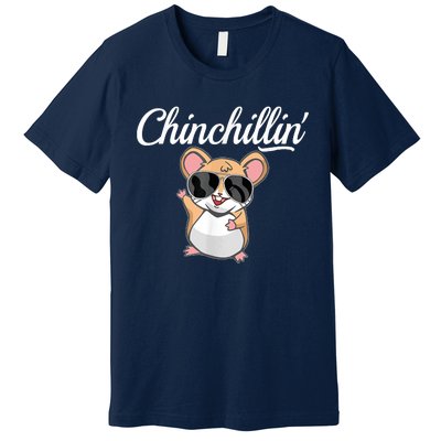 Chinchillin Funny Chinchilla Lovers Premium T-Shirt