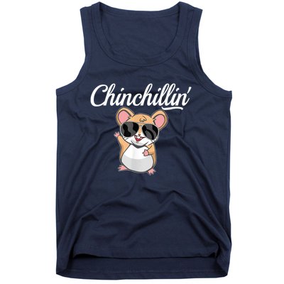 Chinchillin Funny Chinchilla Lovers Tank Top