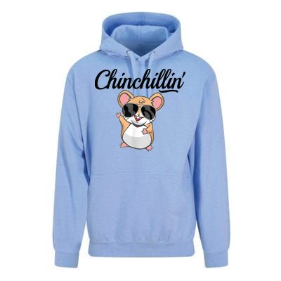 Chinchillin Funny Chinchilla Lovers Unisex Surf Hoodie