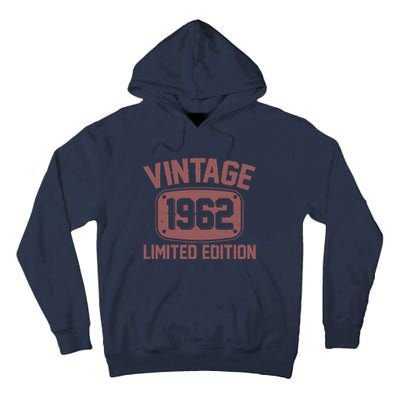 Cute Funny Cool Vintage Retro 1962 Limited Edition 60th Birthday Tall Hoodie