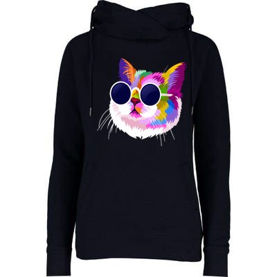 Cat Funny Cat Gift Wo Teess Girl Boy Womens Funnel Neck Pullover Hood