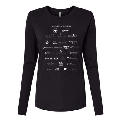 Curefest For Childhood Cancer 2024 Womens Cotton Relaxed Long Sleeve T-Shirt