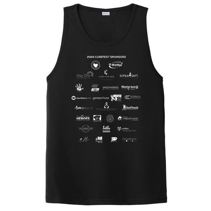 Curefest For Childhood Cancer 2024 PosiCharge Competitor Tank