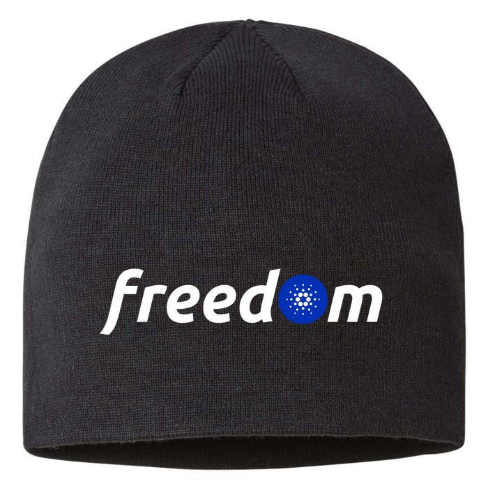Cardano Freedom Cryptocurrency Sustainable Beanie