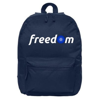 Cardano Freedom Cryptocurrency 16 in Basic Backpack