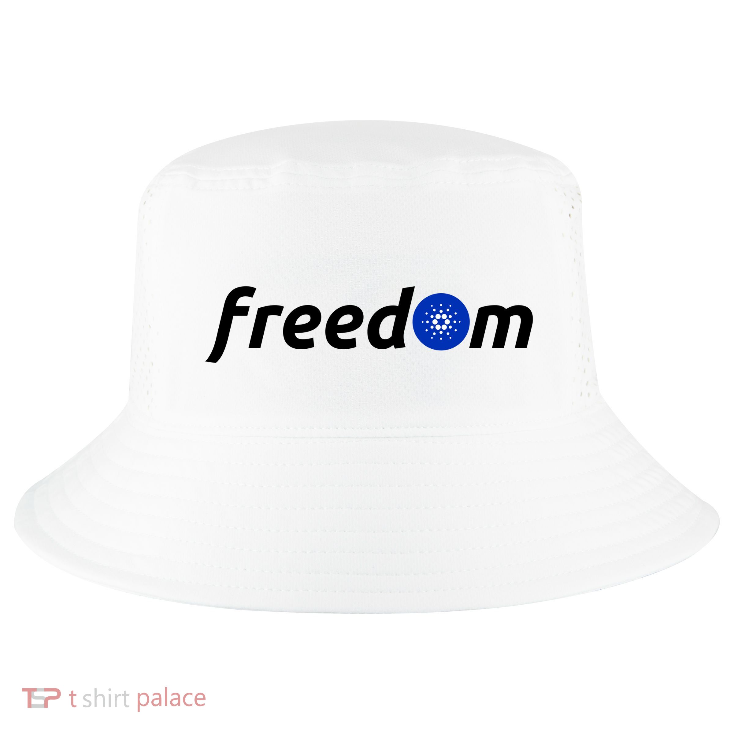 Cardano Freedom Cryptocurrency Cool Comfort Performance Bucket Hat