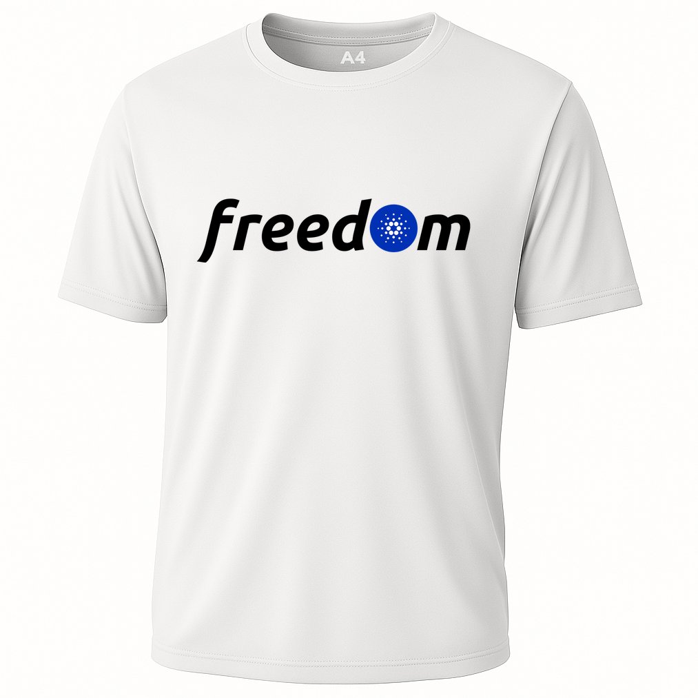 Cardano Freedom Cryptocurrency Performance Shirt