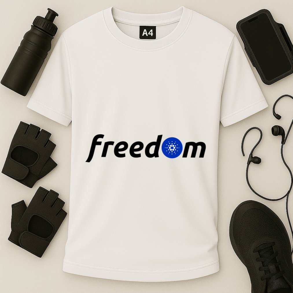Cardano Freedom Cryptocurrency Performance Shirt