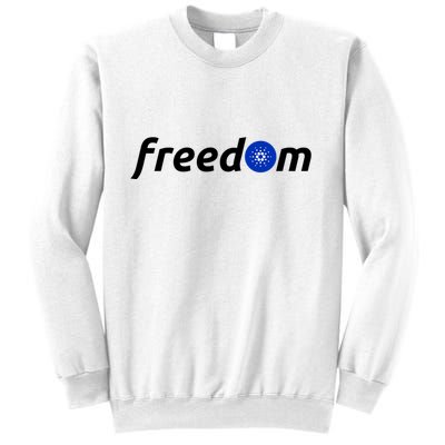 Cardano Freedom Cryptocurrency Sweatshirt