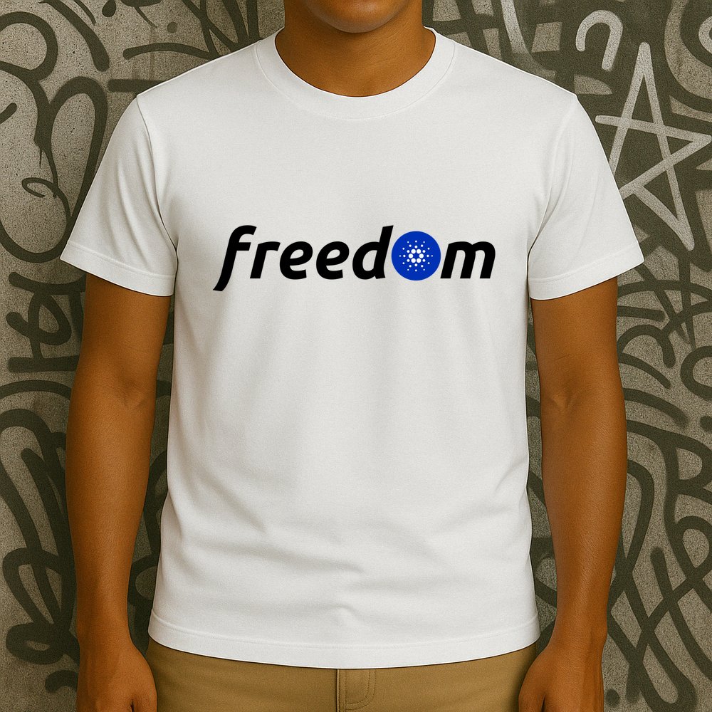 Cardano Freedom Cryptocurrency T-Shirt