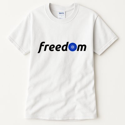 Cardano Freedom Cryptocurrency Tall T-Shirt