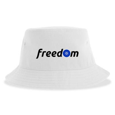 Cardano Freedom Cryptocurrency Sustainable Bucket Hat