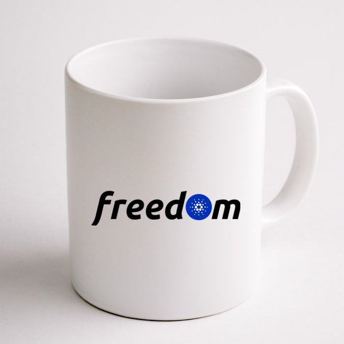 Cardano Freedom Cryptocurrency Coffee Mug