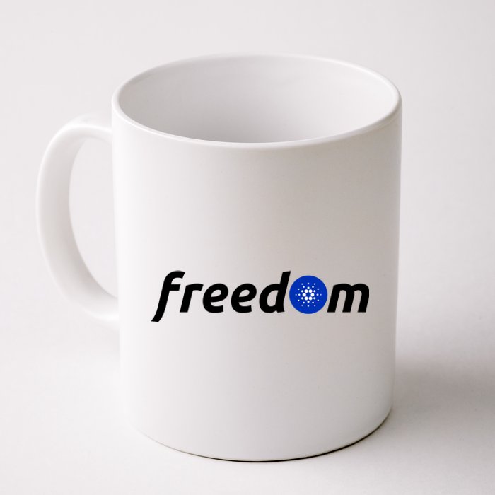 Cardano Freedom Cryptocurrency Coffee Mug