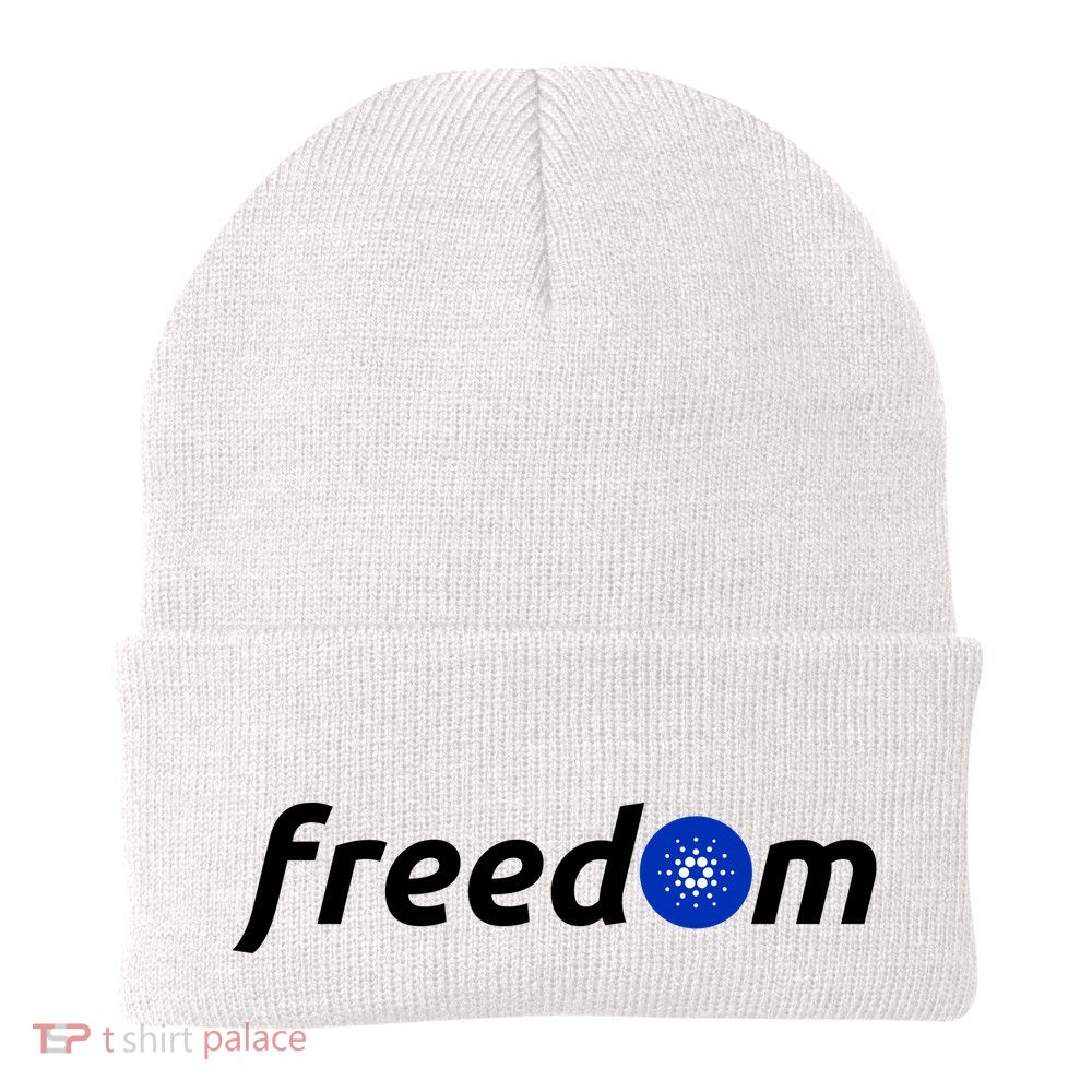 Cardano Freedom Cryptocurrency Beanie