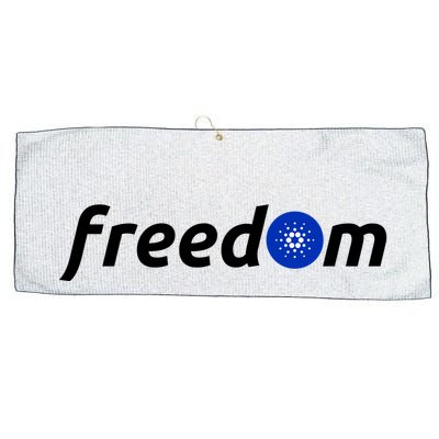 Cardano Freedom Cryptocurrency Large Microfiber Waffle Golf Towel