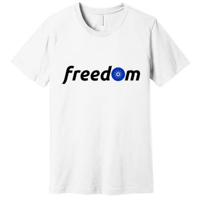 Cardano Freedom Cryptocurrency Premium T-Shirt