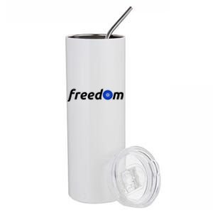 Cardano Freedom Cryptocurrency Stainless Steel Tumbler