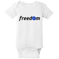 Cardano Freedom Cryptocurrency Baby Bodysuit
