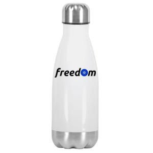 Cardano Freedom Cryptocurrency Stainless Steel Insulated Water Bottle