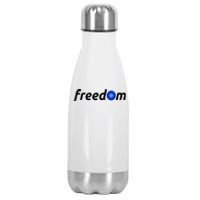 Cardano Freedom Cryptocurrency Stainless Steel Insulated Water Bottle