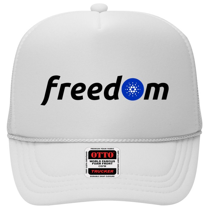 Cardano Freedom Cryptocurrency Trucker Hat