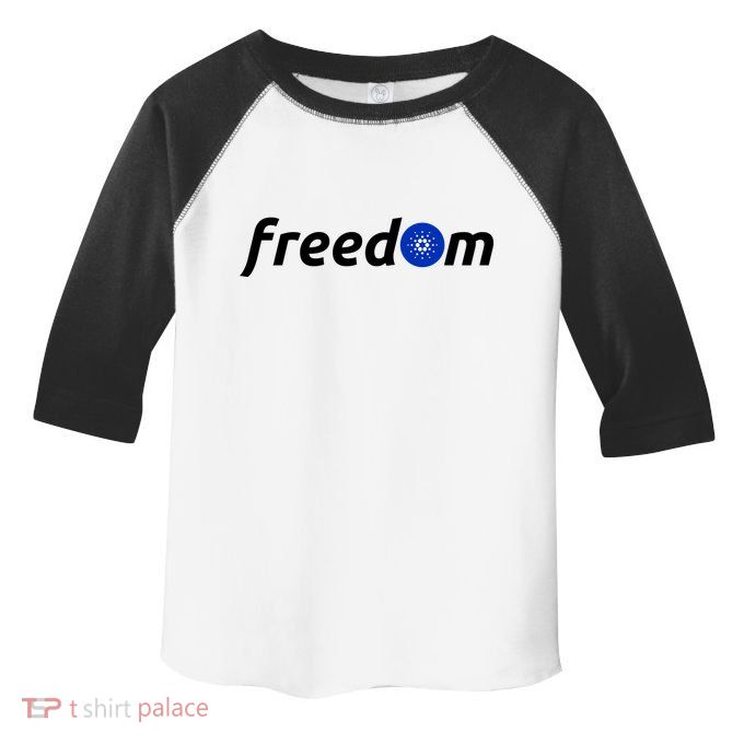 Cardano Freedom Cryptocurrency Toddler Fine Jersey T-Shirt