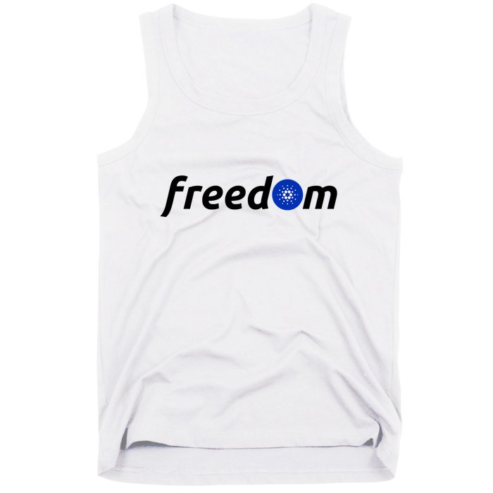 Cardano Freedom Cryptocurrency Tank Top