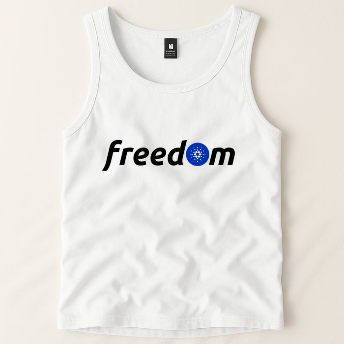 Cardano Freedom Cryptocurrency Tank Top