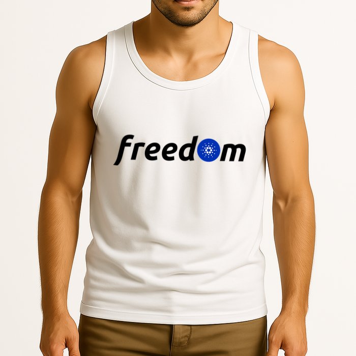 Cardano Freedom Cryptocurrency Tank Top