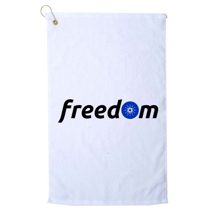Cardano Freedom Cryptocurrency Golf Towel