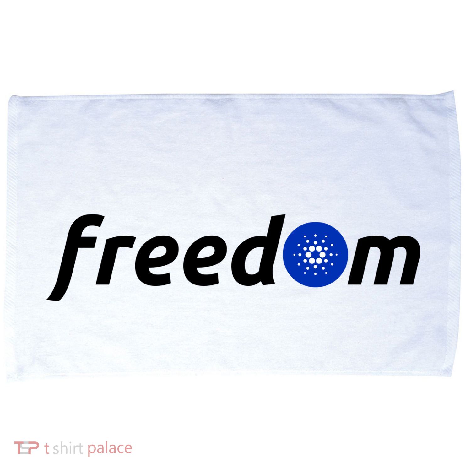 Cardano Freedom Cryptocurrency Microfiber Hand Towel