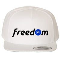 Cardano Freedom Cryptocurrency Wool Snapback Cap