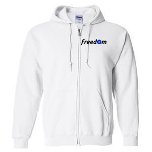 Cardano Freedom Cryptocurrency Full Zip Hoodie