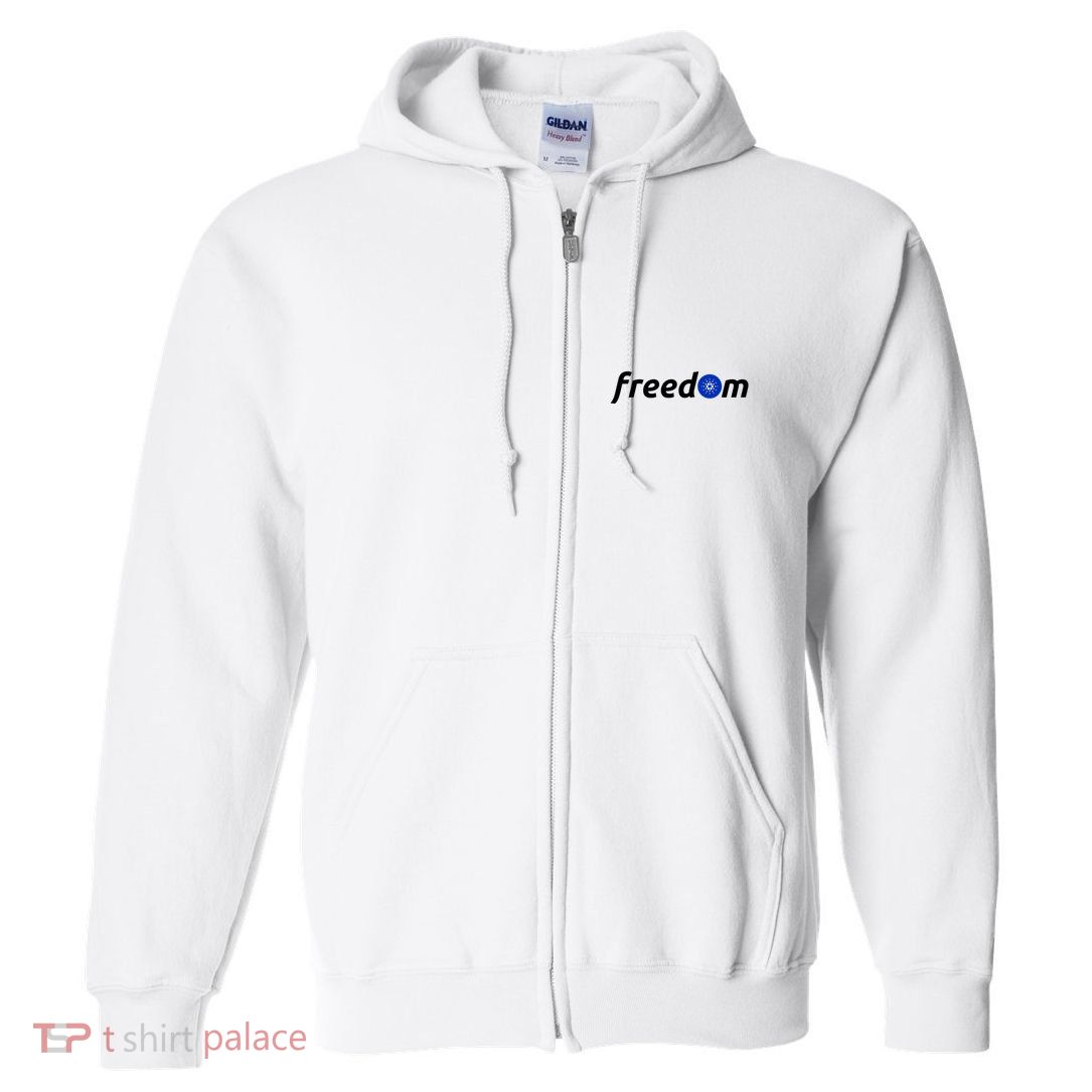Cardano Freedom Cryptocurrency Full Zip Hoodie