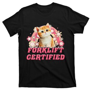 Cat Forklift Certified T-Shirt