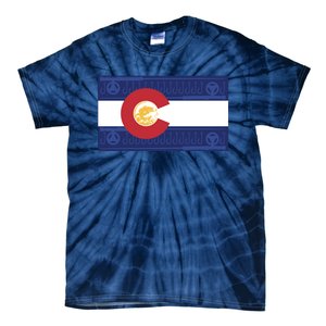 Colorado Flag Tie-Dye T-Shirt