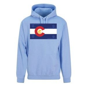 Colorado Flag Unisex Surf Hoodie