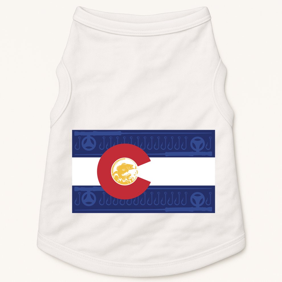Colorado Flag Doggie Tank