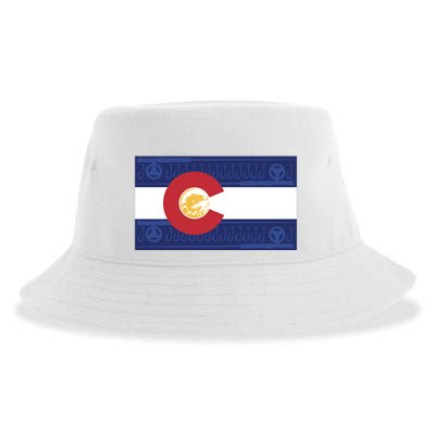 Colorado Flag Sustainable Bucket Hat