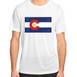 Colorado Flag Adult ChromaSoft Performance T-Shirt