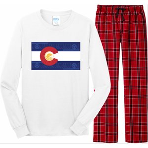 Colorado Flag Long Sleeve Pajama Set