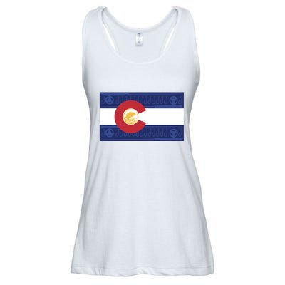 Colorado Flag Ladies Essential Flowy Tank