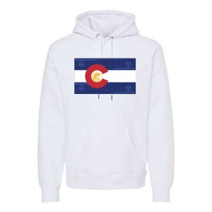 Colorado Flag Premium Hoodie