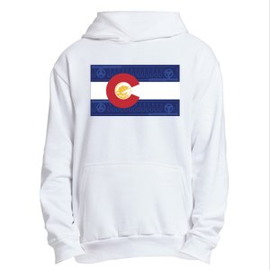 Colorado Flag Urban Pullover Hoodie