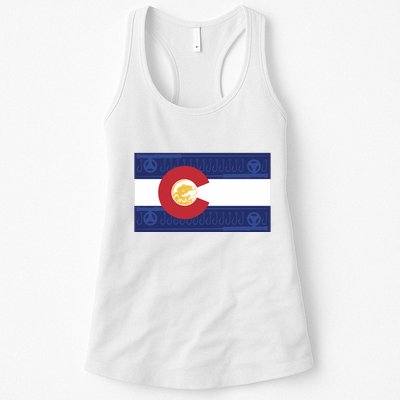 Colorado Flag Womens Tank Top