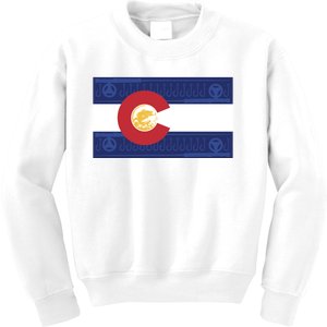 Colorado Flag Kids Sweatshirt