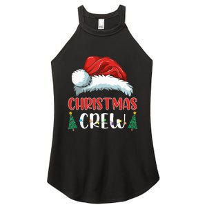 Cute Family Christmas Crew Matching Pajama Gift Lights Women’s Perfect Tri Rocker Tank