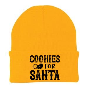 Christmas Funny Cookies For Santa Gift Knit Cap Winter Beanie